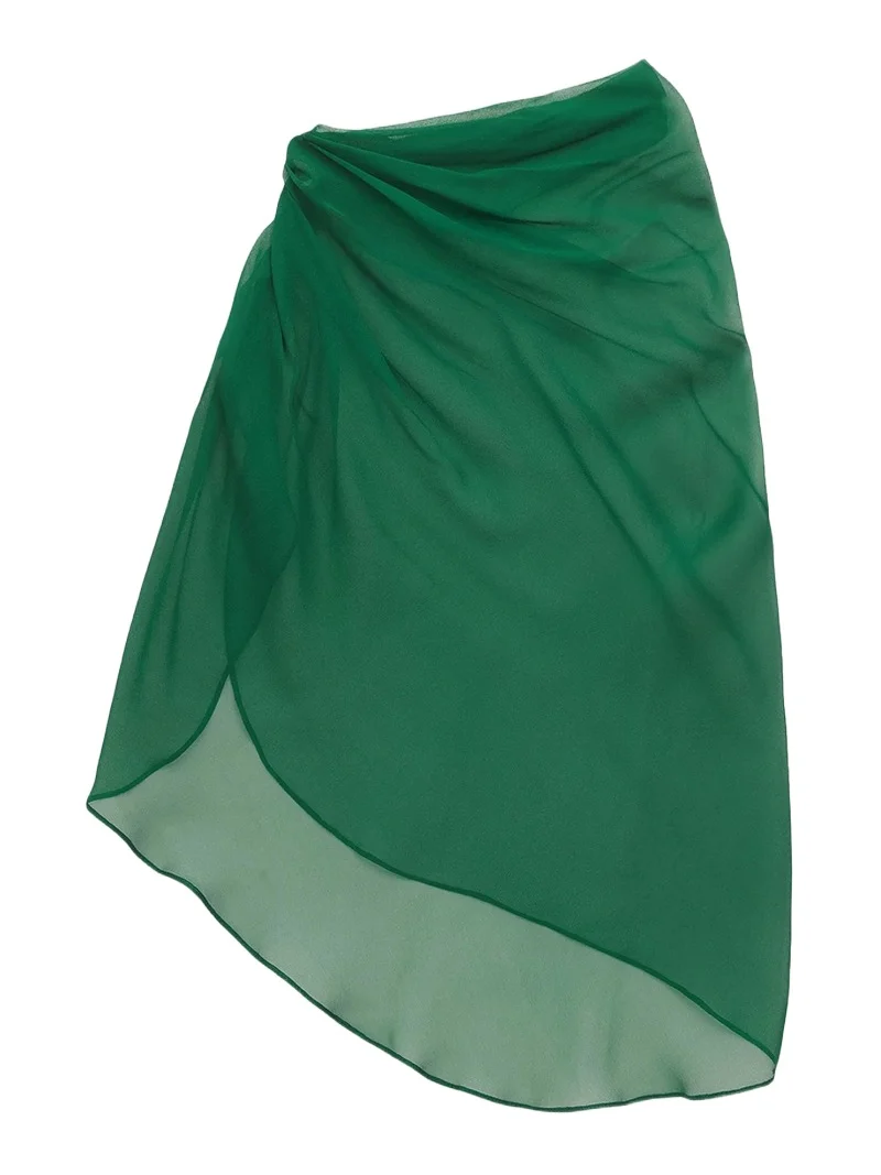 Women's Silk Chiffon Capelet