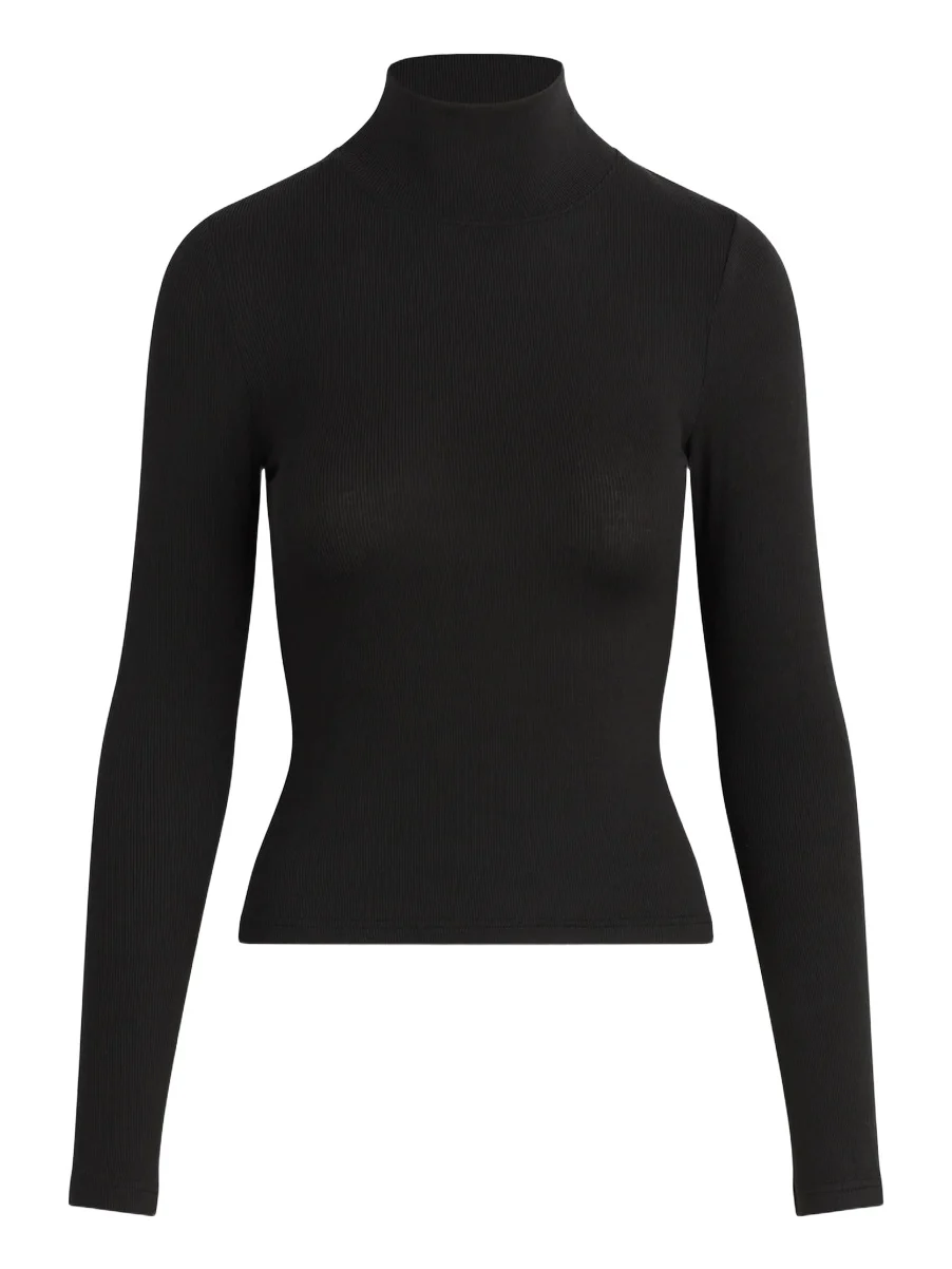 Women's Ribbed Turtleneck Top Women's Ribbed Turtleneck Top
