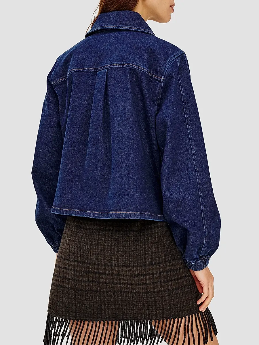 RAILS Women's Brooke Denim Toggle Jacket | Thumbnail 3