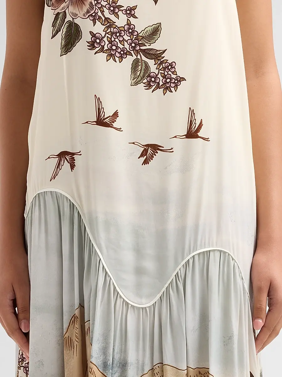 Farm Rio Women's Toile De Rio Printed Maxi Dress | Thumbnail 5 Farm Rio Women's Toile De Rio Printed Maxi Dress | Thumbnail 5
