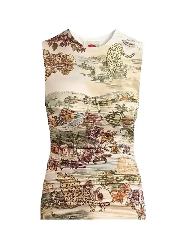 Women's Toile De Rio Sleeveless Top Women's Toile De Rio Sleeveless Top