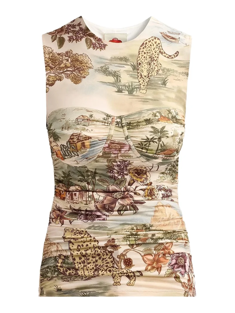 Women's Toile De Rio Sleeveless Top Women's Toile De Rio Sleeveless Top