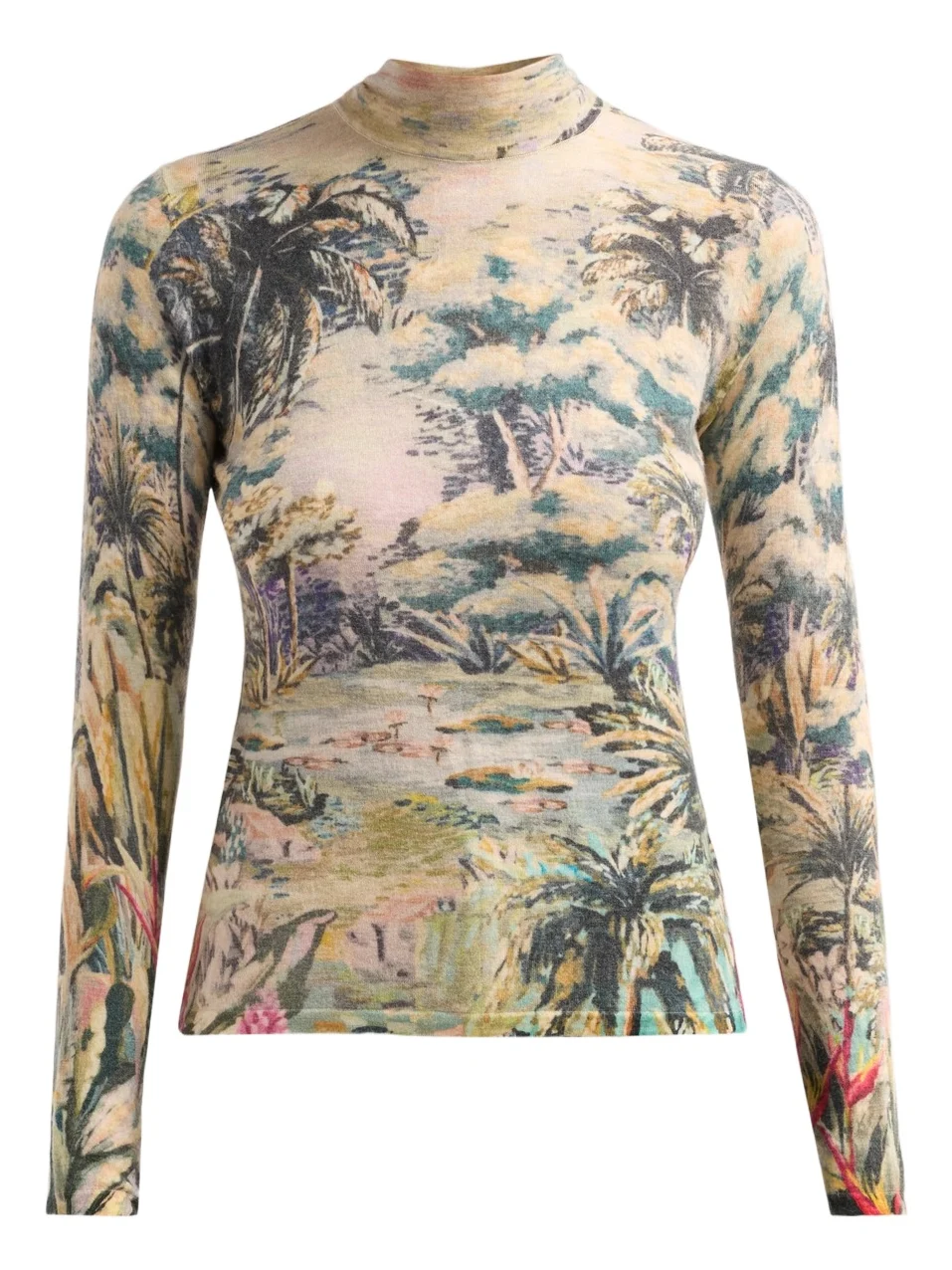 Women's Petricor Knit Wool Top