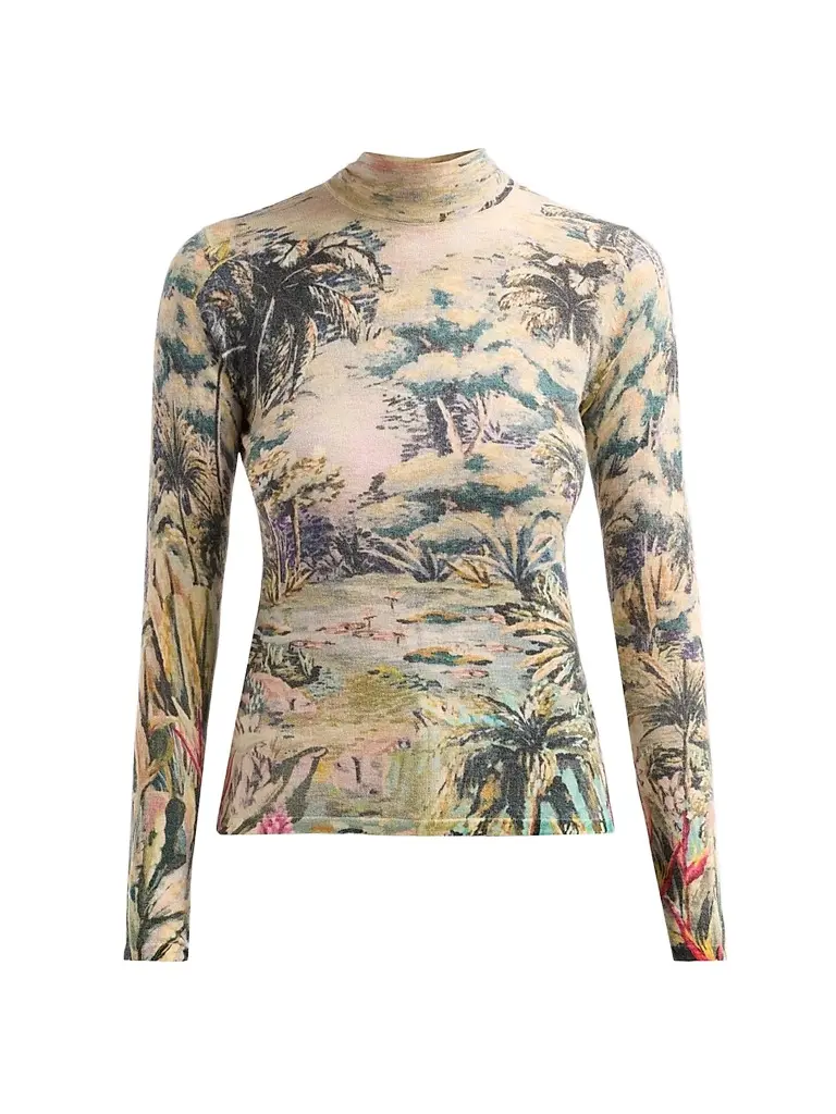 Women's Petricor Knit Wool Top Women's Petricor Knit Wool Top