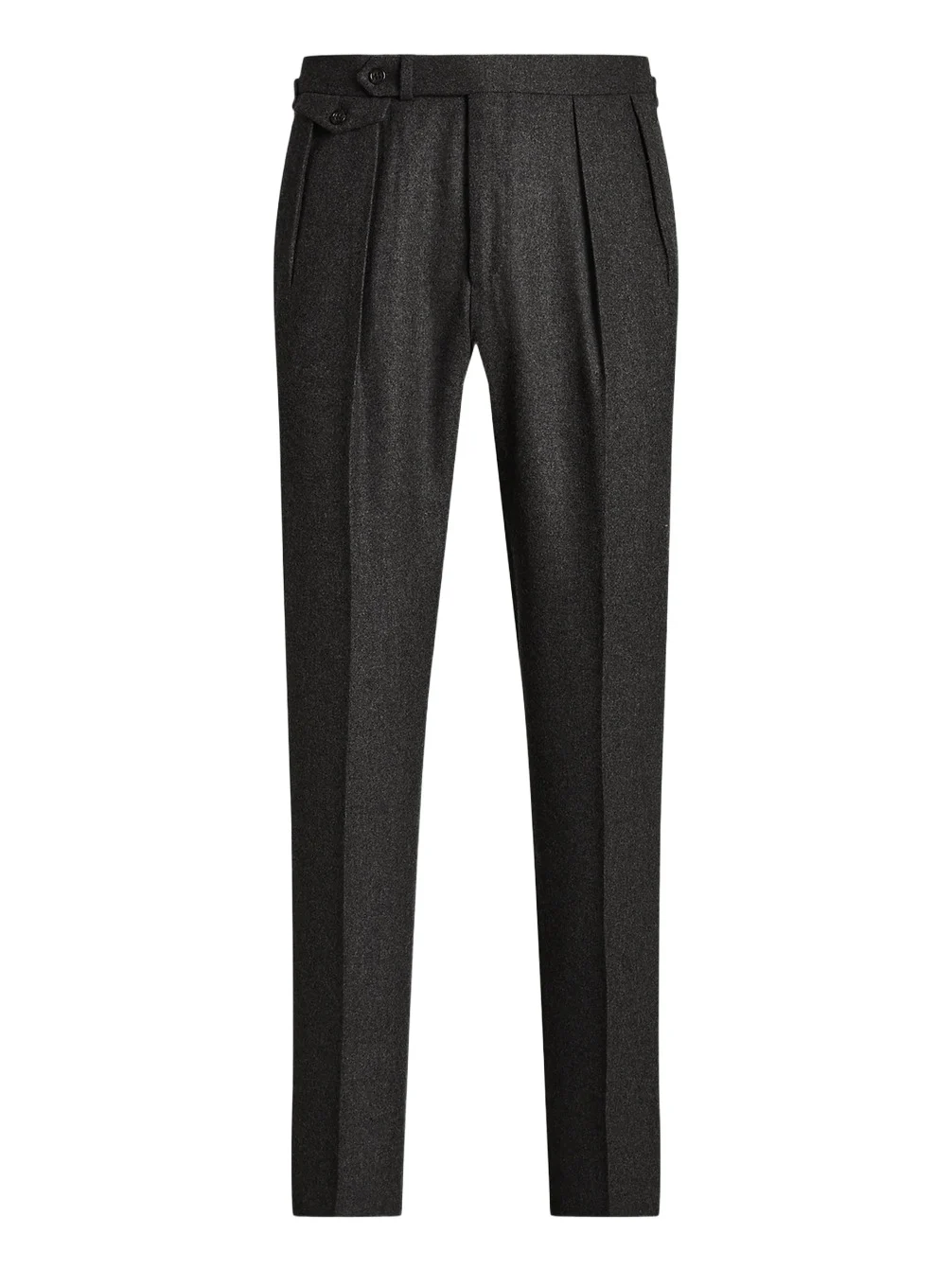 Men's Pleated Wool Flannel Trousers Men's Pleated Wool Flannel Trousers