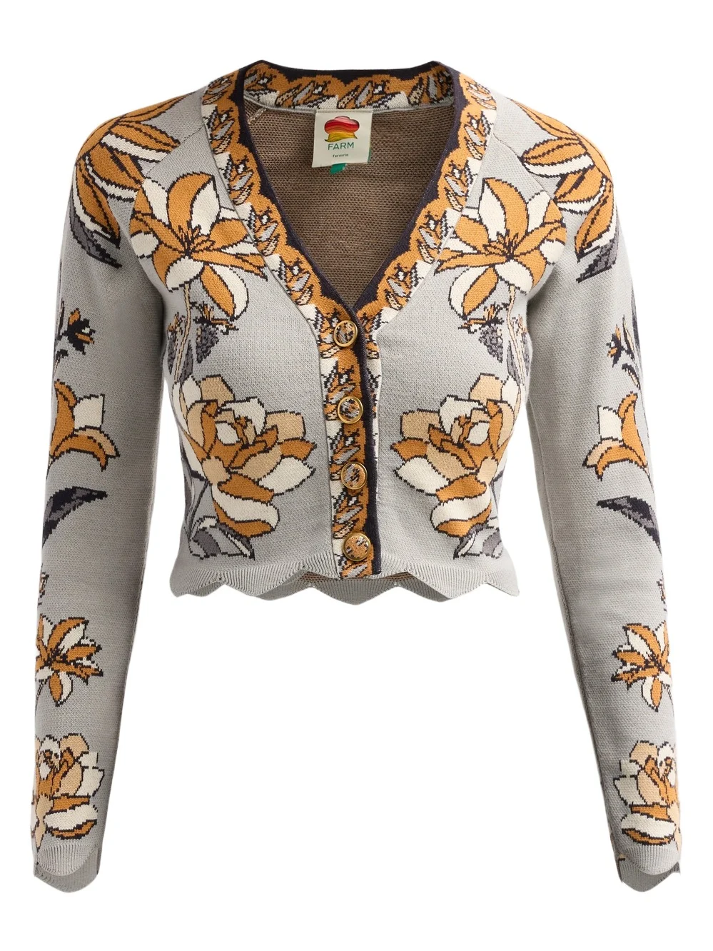 Farm Rio Women's Stained Glass Beauty Cardigan