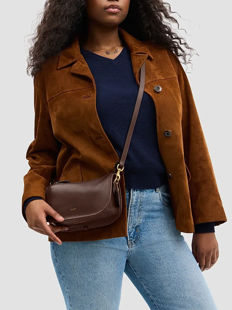 Coach Women's Waverly Leather Shoulder Bag | Thumbnail 3 Coach Women's Waverly Leather Shoulder Bag | Thumbnail 3