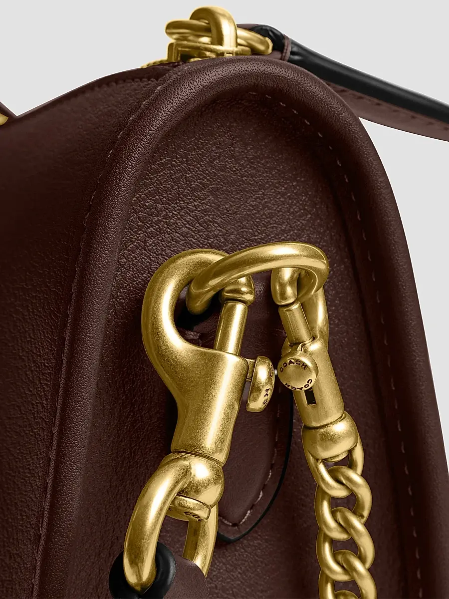 Coach Women's Waverly Leather Shoulder Bag | Thumbnail 6 Coach Women's Waverly Leather Shoulder Bag | Thumbnail 6