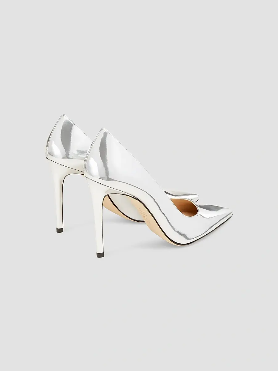 Stuart Weitzman Women's Power 100MM Patent Leather Pumps | Thumbnail 2 Stuart Weitzman Women's Power 100MM Patent Leather Pumps | Thumbnail 2
