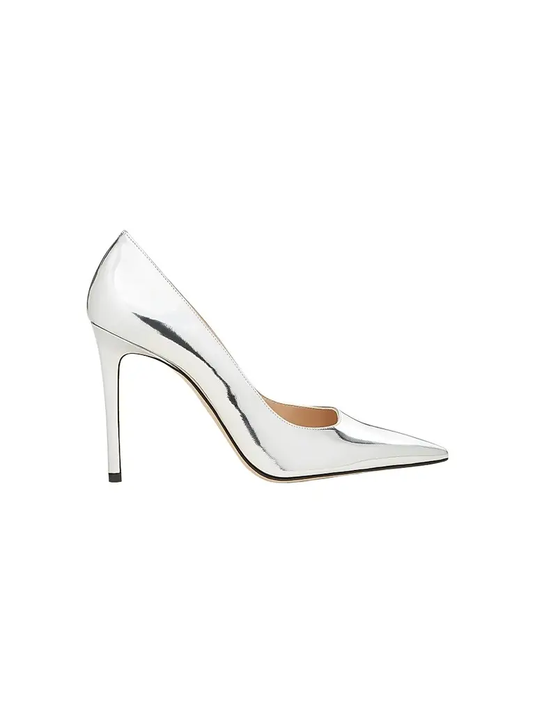 Stuart Weitzman Women's Power 100MM Patent Leather Pumps