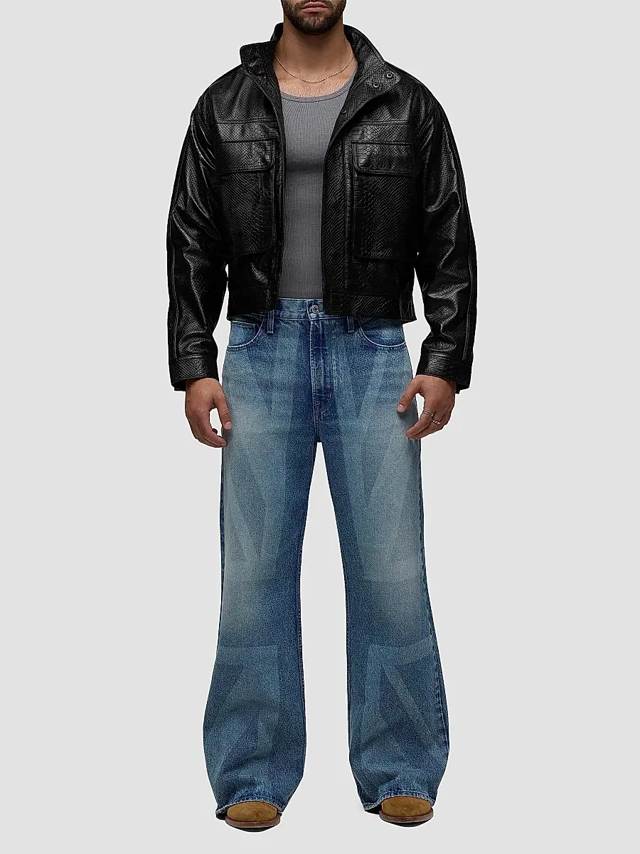 Hudson Jeans Men's Luca Wide-Leg Jeans | Thumbnail 2 Hudson Jeans Men's Luca Wide-Leg Jeans | Thumbnail 2