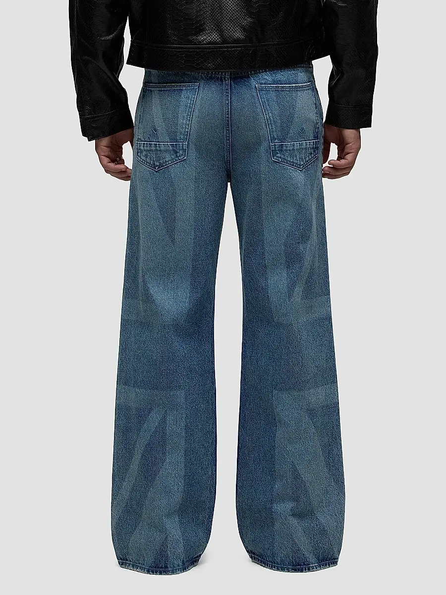 Hudson Jeans Men's Luca Wide-Leg Jeans | Thumbnail 3 Hudson Jeans Men's Luca Wide-Leg Jeans | Thumbnail 3