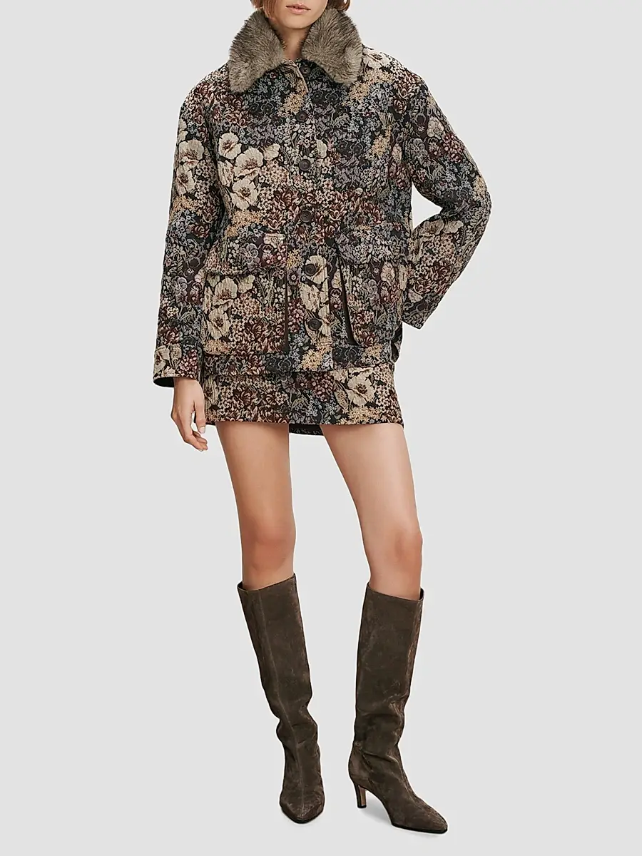 Veronica Beard Women's Ohemia Mini Skirt | Thumbnail 2 Veronica Beard Women's Ohemia Mini Skirt | Thumbnail 2