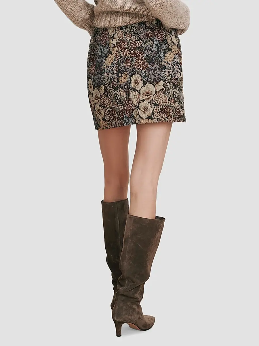 Veronica Beard Women's Ohemia Mini Skirt | Thumbnail 3 Veronica Beard Women's Ohemia Mini Skirt | Thumbnail 3