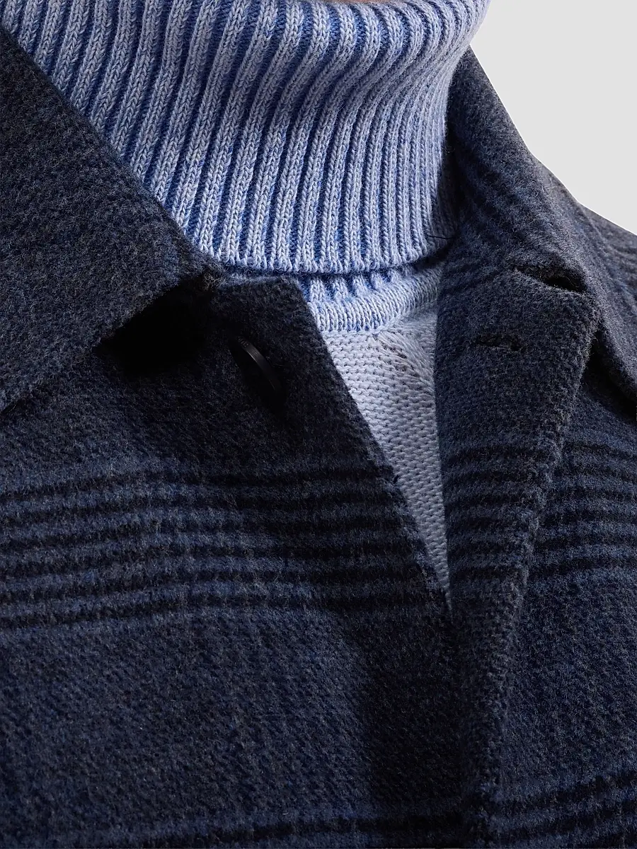 Bugatchi Men's Plaid Wool-Blend Jacket | Thumbnail 5