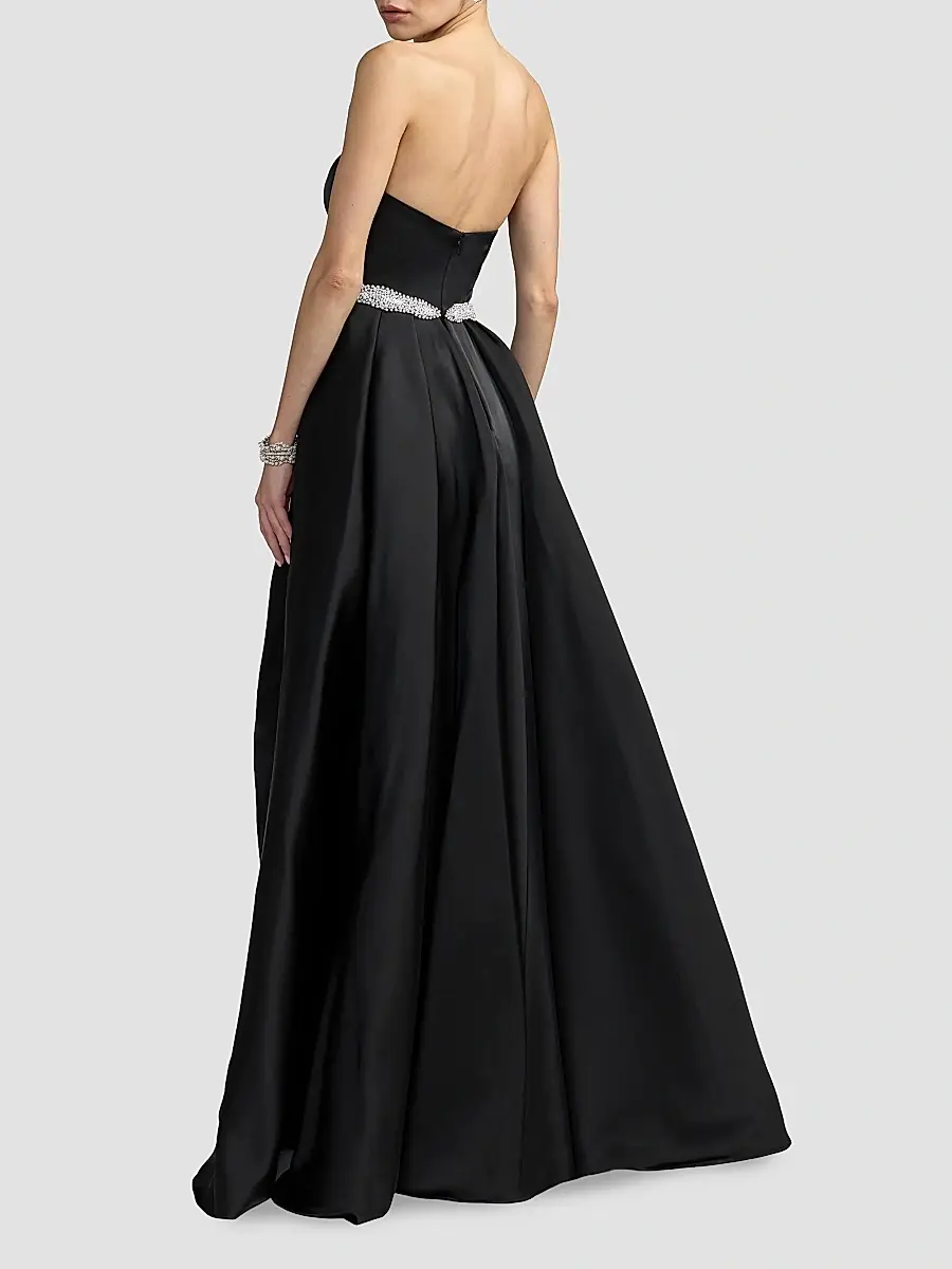 Mac Duggal Women's Evening Strapless Satin Gown | Thumbnail 3 Mac Duggal Women's Evening Strapless Satin Gown | Thumbnail 3