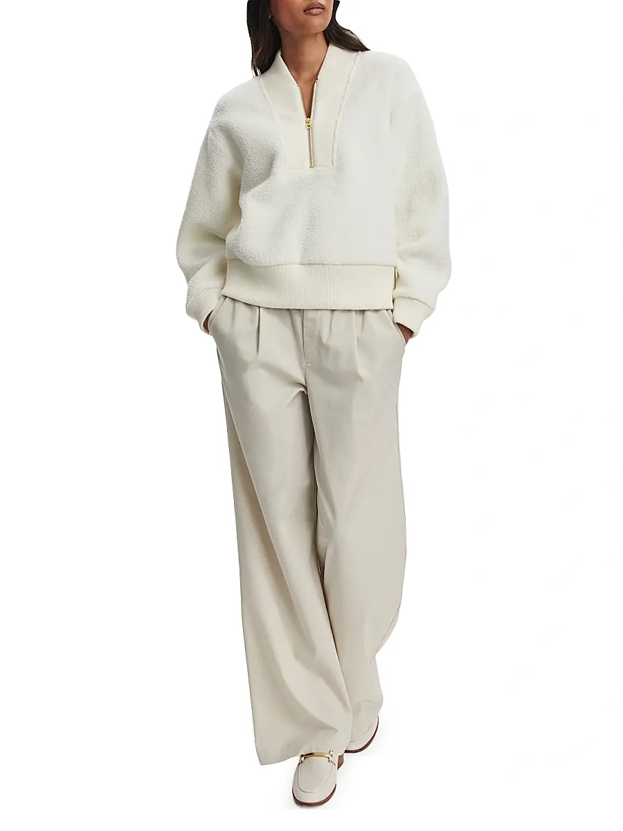 Varley Women's Mumford Fleece Half-Zip Pullover | Thumbnail 2 Varley Women's Mumford Fleece Half-Zip Pullover | Thumbnail 2