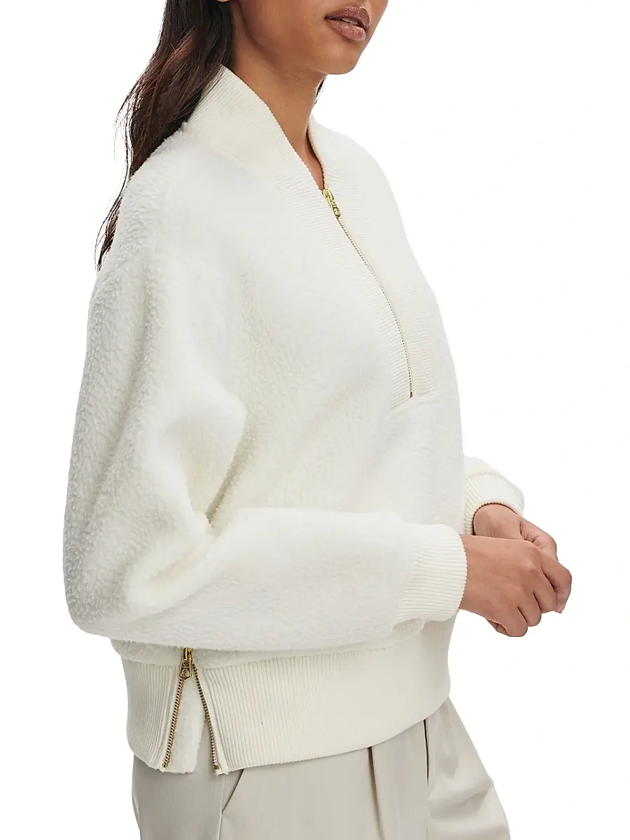 Varley Women's Mumford Fleece Half-Zip Pullover | Thumbnail 3 Varley Women's Mumford Fleece Half-Zip Pullover | Thumbnail 3
