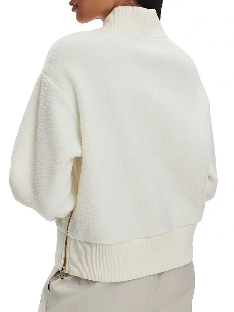 Varley Women's Mumford Fleece Half-Zip Pullover | Thumbnail 4 Varley Women's Mumford Fleece Half-Zip Pullover | Thumbnail 4