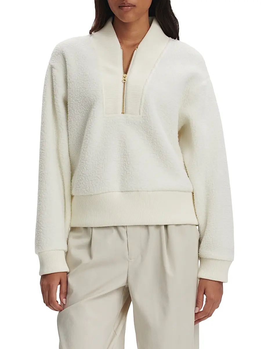 Varley Women's Mumford Fleece Half-Zip Pullover | Thumbnail 5 Varley Women's Mumford Fleece Half-Zip Pullover | Thumbnail 5