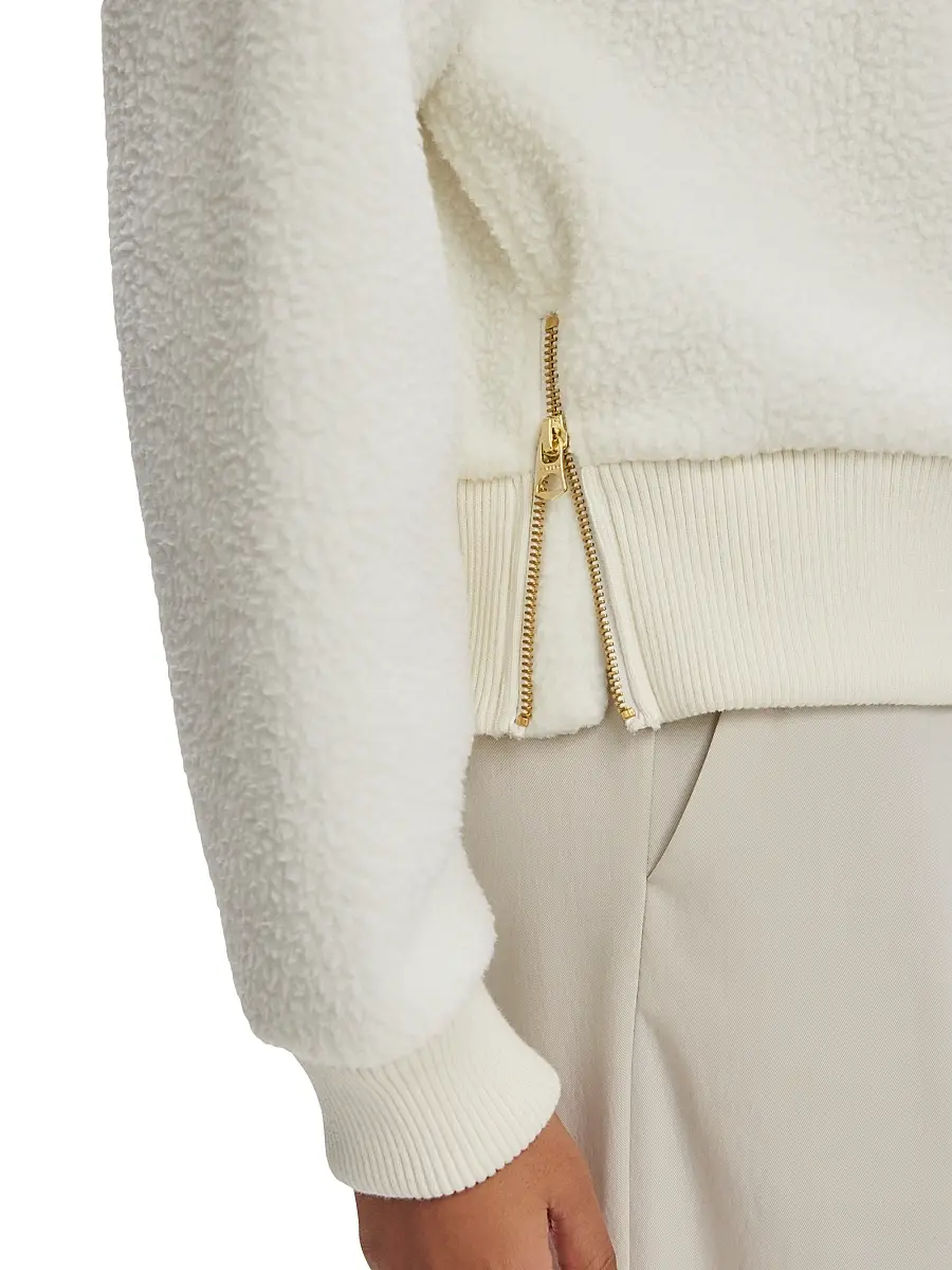 Varley Women's Mumford Fleece Half-Zip Pullover | Thumbnail 7 Varley Women's Mumford Fleece Half-Zip Pullover | Thumbnail 7