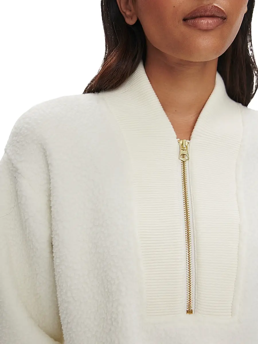 Varley Women's Mumford Fleece Half-Zip Pullover | Thumbnail 8 Varley Women's Mumford Fleece Half-Zip Pullover | Thumbnail 8