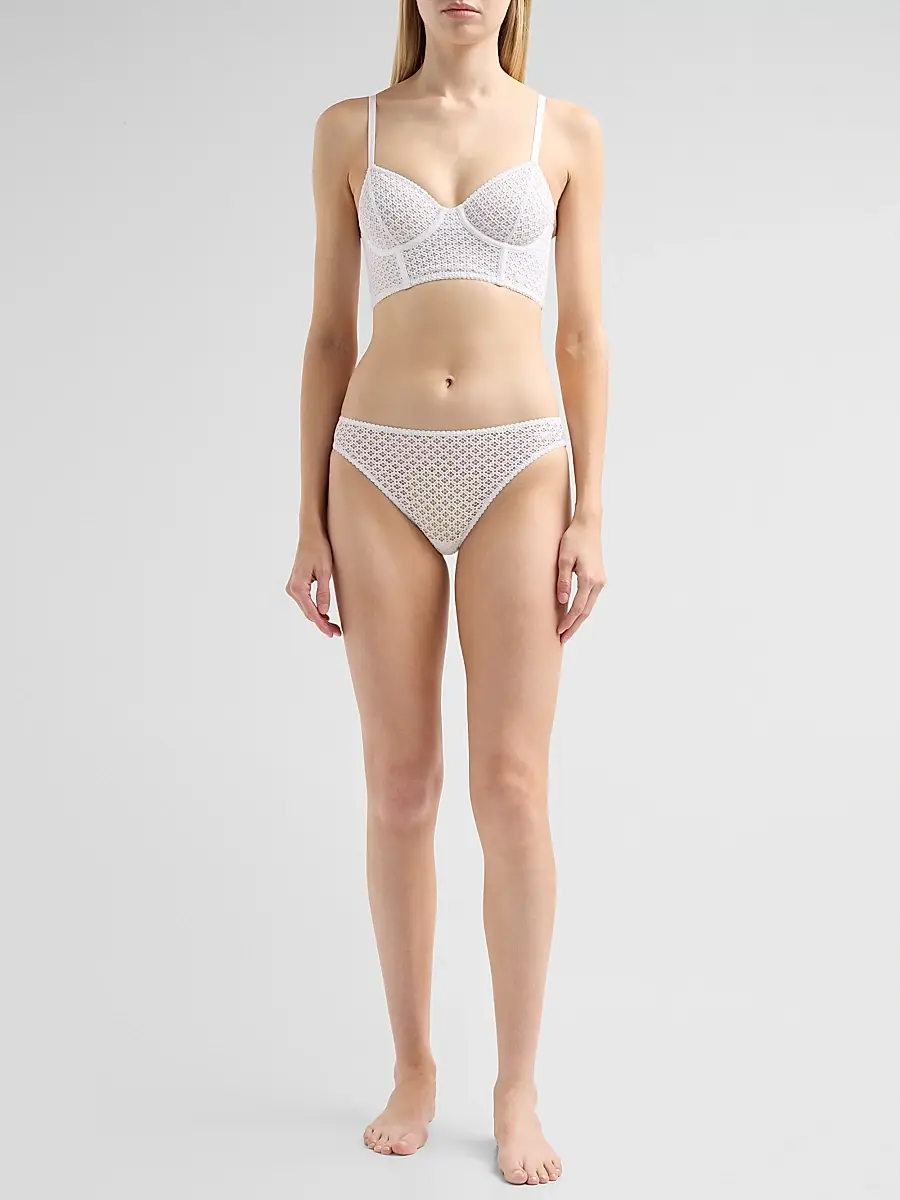 Polo Ralph Lauren Women's Cotton Eyelet Bustier | Thumbnail 2 Polo Ralph Lauren Women's Cotton Eyelet Bustier | Thumbnail 2