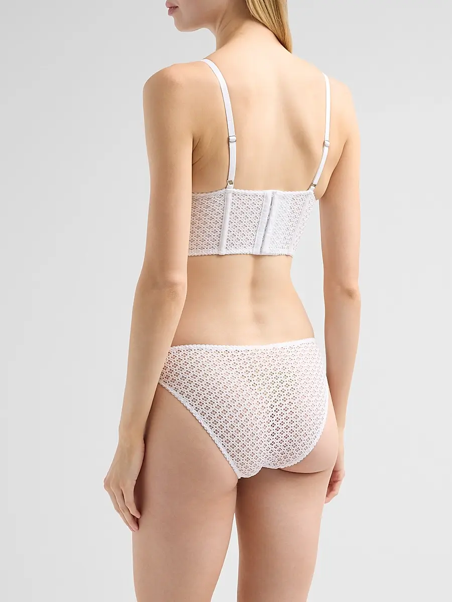 Polo Ralph Lauren Women's Cotton Eyelet Bustier | Thumbnail 3 Polo Ralph Lauren Women's Cotton Eyelet Bustier | Thumbnail 3