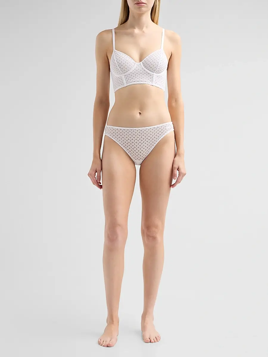 Polo Ralph Lauren Women's Cotton Eyelet Cheeky Panty | Thumbnail 2 Polo Ralph Lauren Women's Cotton Eyelet Cheeky Panty | Thumbnail 2