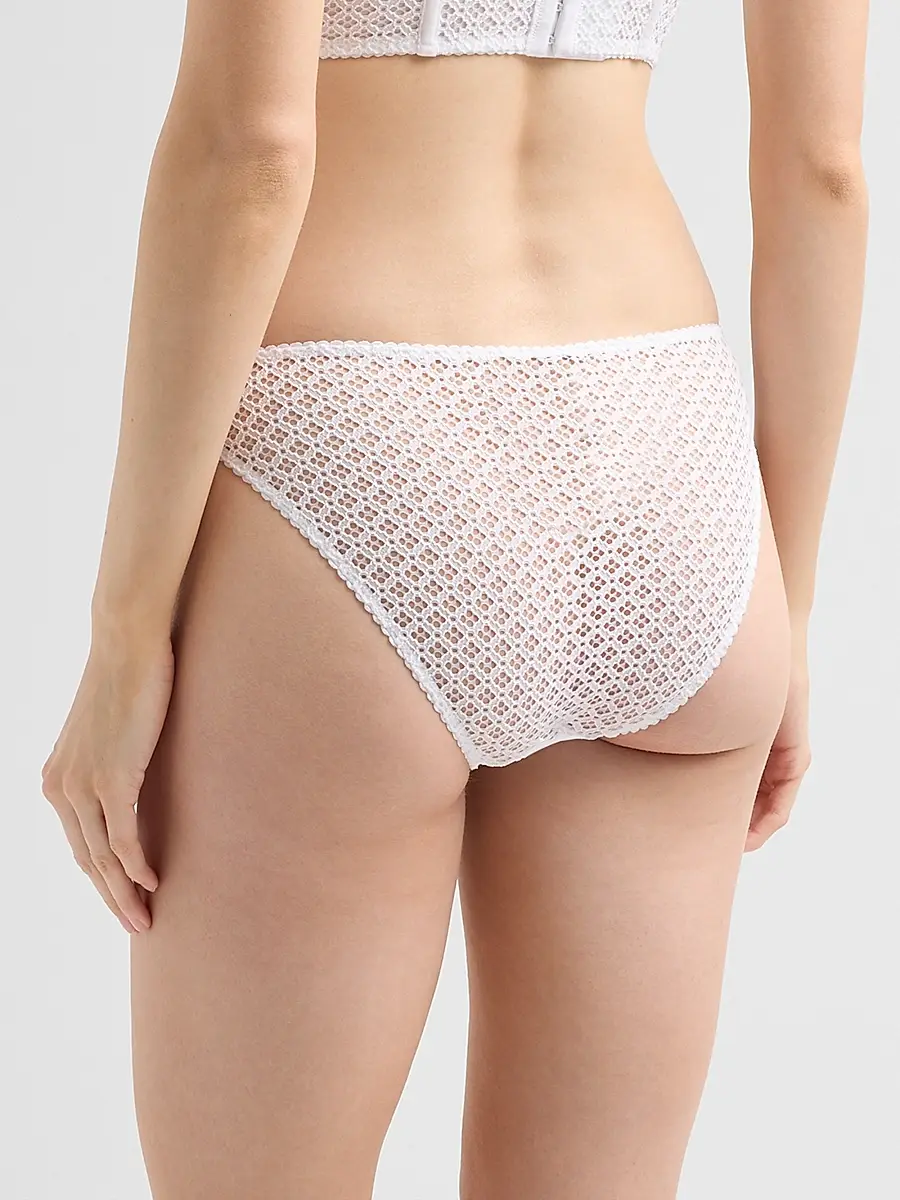 Polo Ralph Lauren Women's Cotton Eyelet Cheeky Panty | Thumbnail 3 Polo Ralph Lauren Women's Cotton Eyelet Cheeky Panty | Thumbnail 3