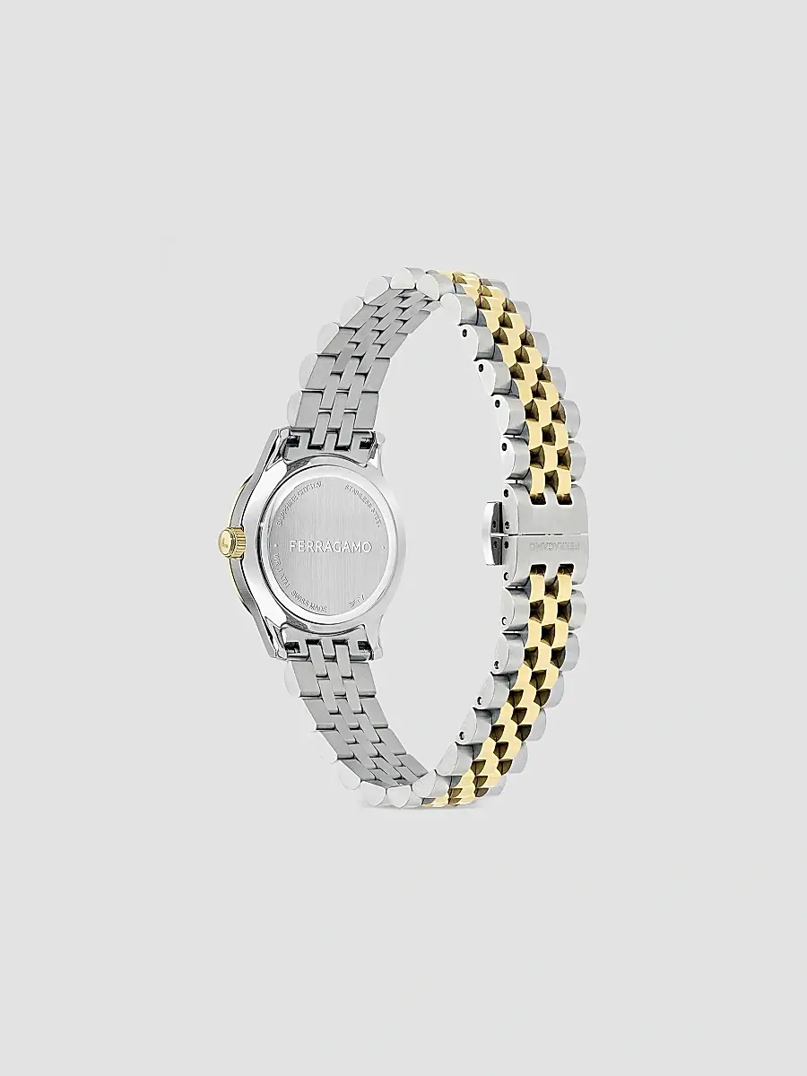 Ferragamo Women's Duo Two-Tone Stainless Steel Bracelet Watch/28MM | Thumbnail 3 Ferragamo Women's Duo Two-Tone Stainless Steel Bracelet Watch/28MM | Thumbnail 3