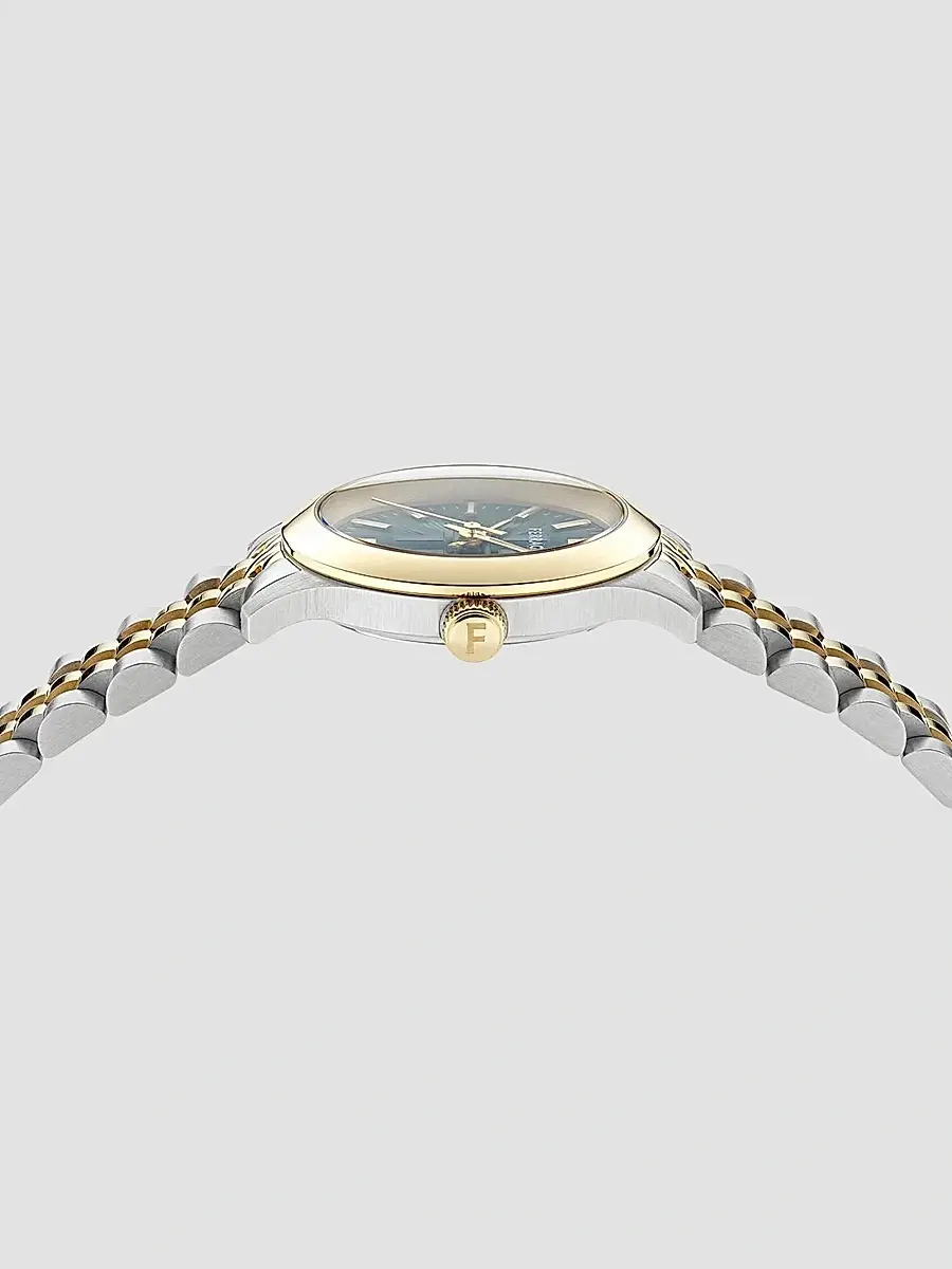Ferragamo Women's Duo Two-Tone Stainless Steel Bracelet Watch/28MM | Thumbnail 4 Ferragamo Women's Duo Two-Tone Stainless Steel Bracelet Watch/28MM | Thumbnail 4