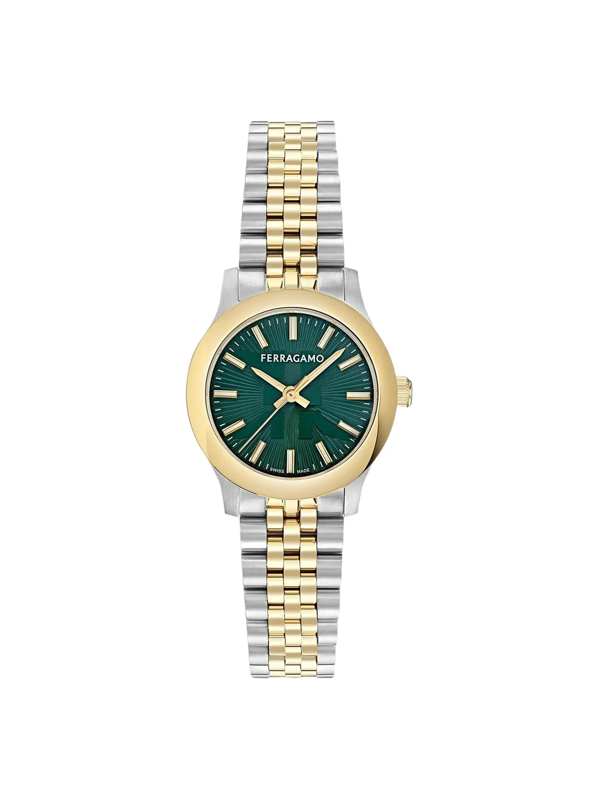 Ferragamo Women's Duo Two-Tone Stainless Steel Bracelet Watch/28MM