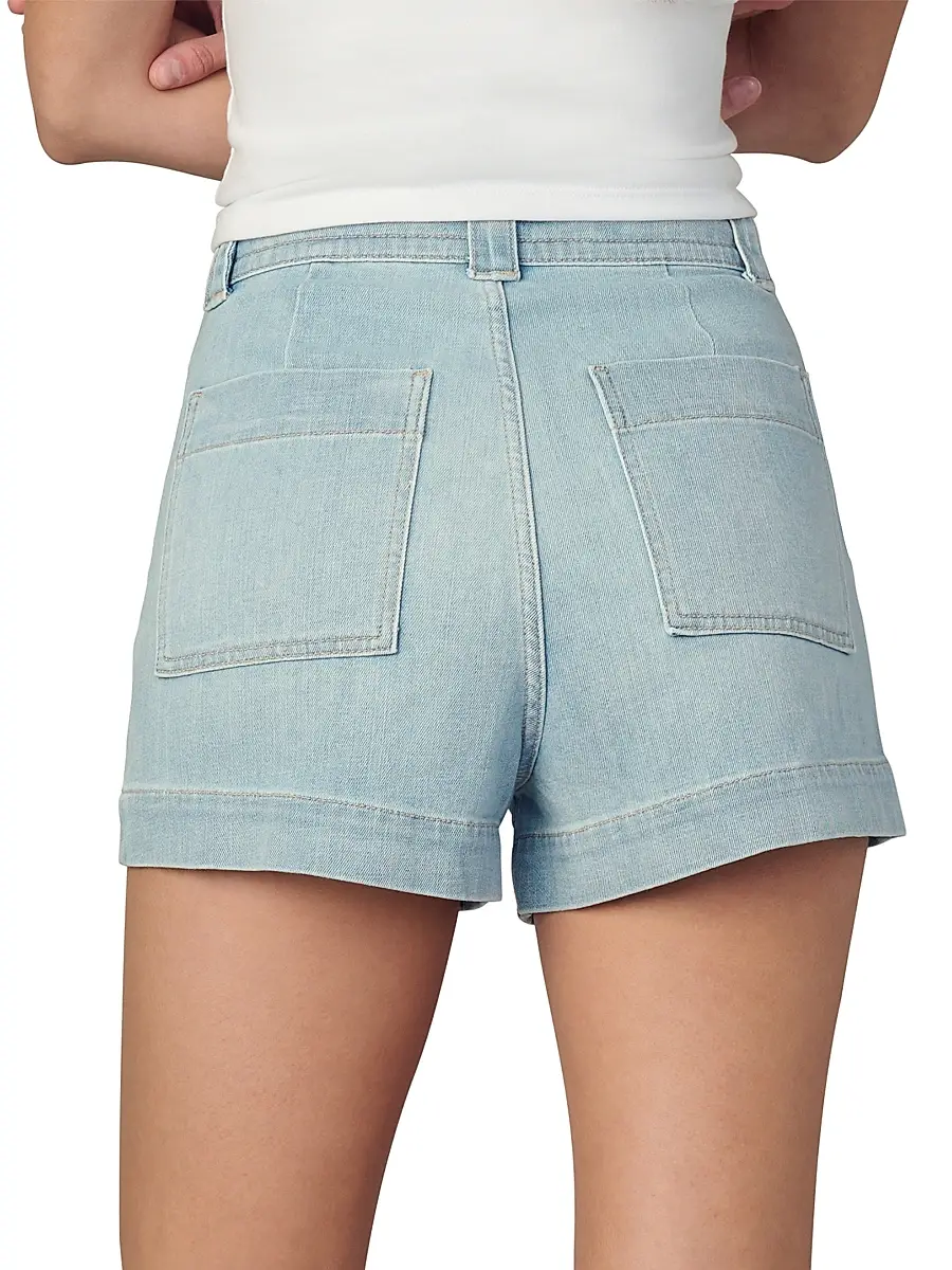 Joe's Jeans Women's The Addison Drawstring Denim Shorts | Thumbnail 5 Joe's Jeans Women's The Addison Drawstring Denim Shorts | Thumbnail 5