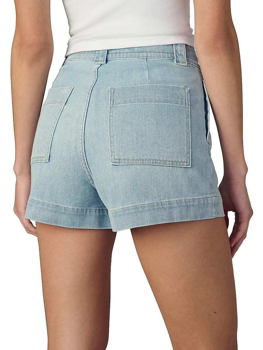 Joe's Jeans Women's The Addison Drawstring Denim Shorts | Thumbnail 7 Joe's Jeans Women's The Addison Drawstring Denim Shorts | Thumbnail 7