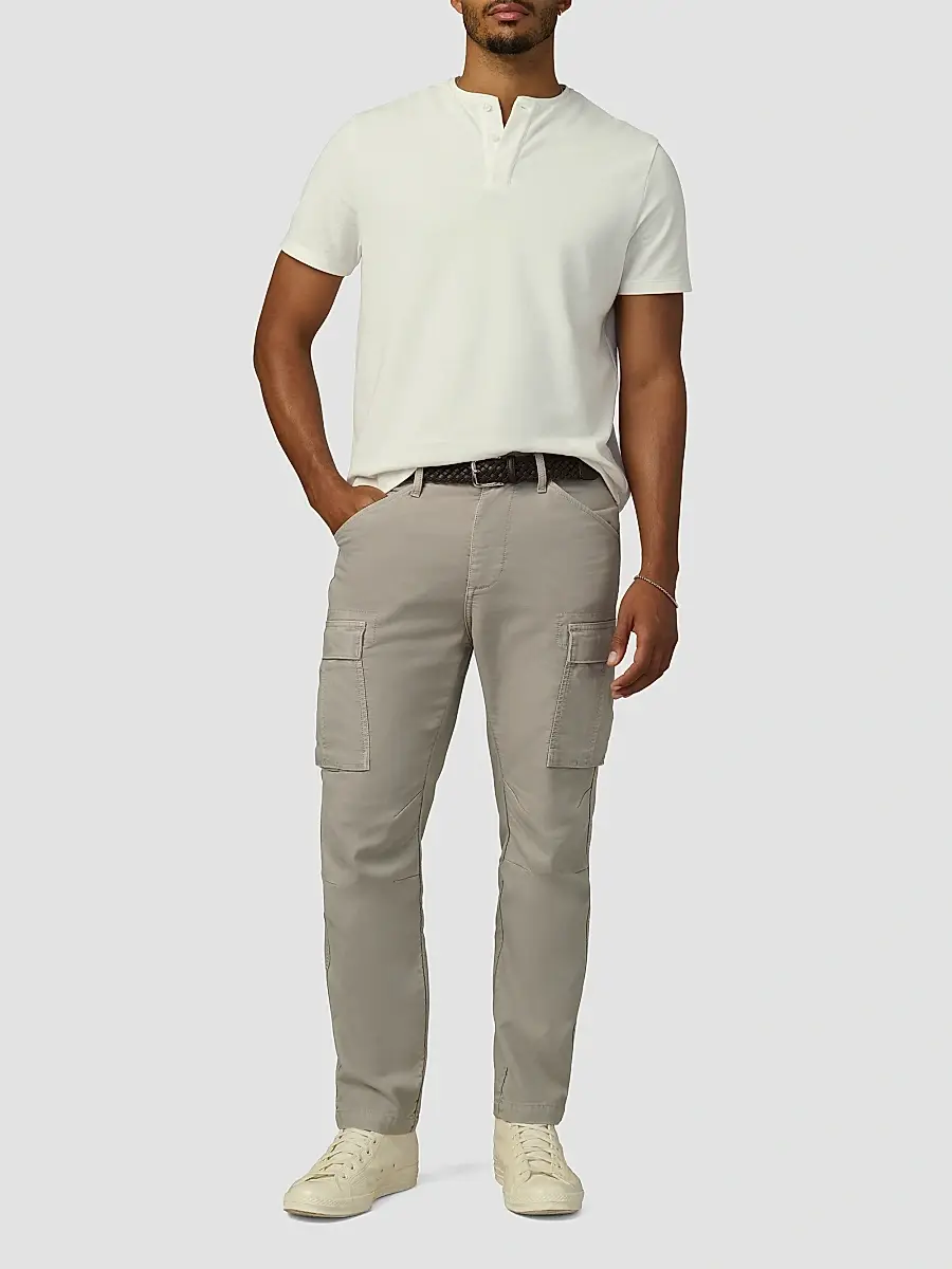 Joe's Jeans Men's Modern Pique Henley Shirt | Thumbnail 2