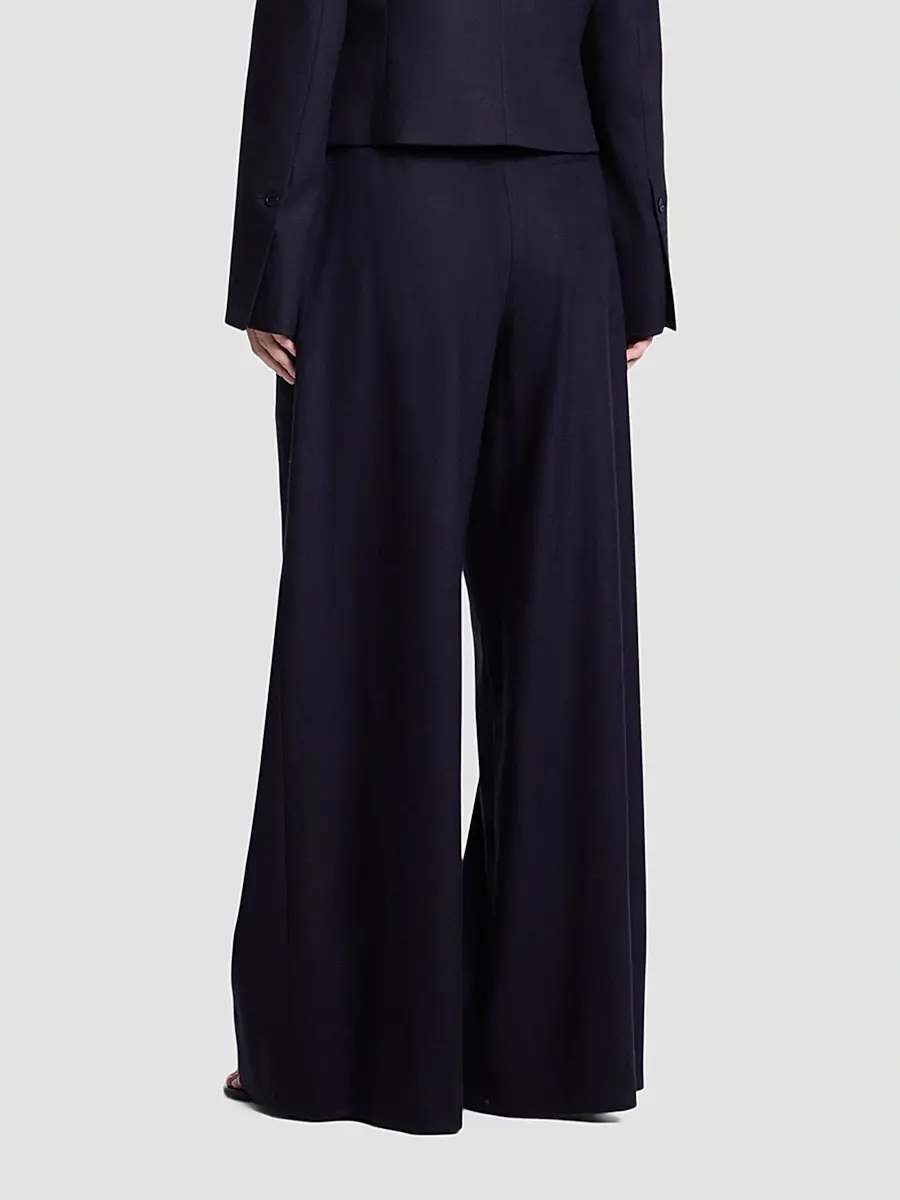 TWP Women's Avery Wool-Silk Blend Wide-Leg Pants | Thumbnail 3 TWP Women's Avery Wool-Silk Blend Wide-Leg Pants | Thumbnail 3