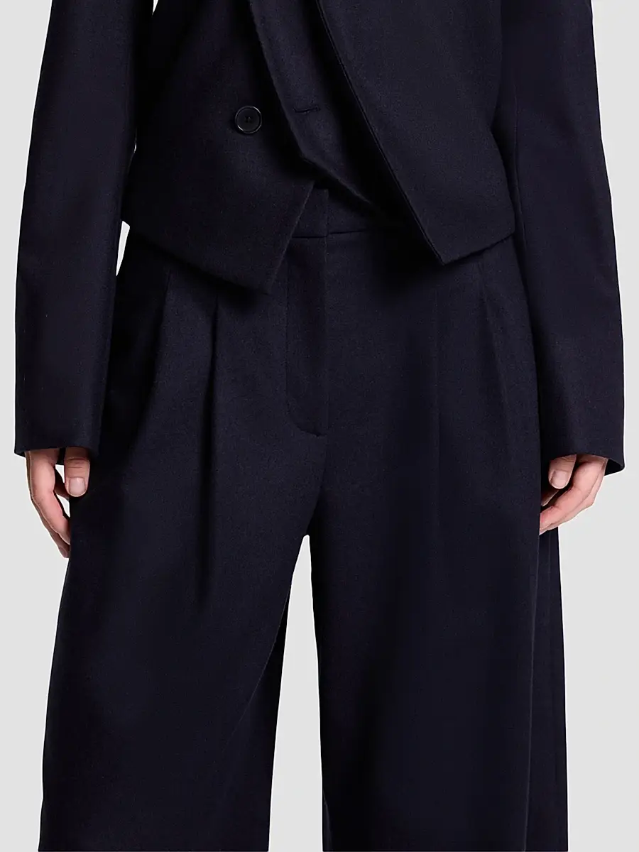 TWP Women's Avery Wool-Silk Blend Wide-Leg Pants | Thumbnail 5 TWP Women's Avery Wool-Silk Blend Wide-Leg Pants | Thumbnail 5