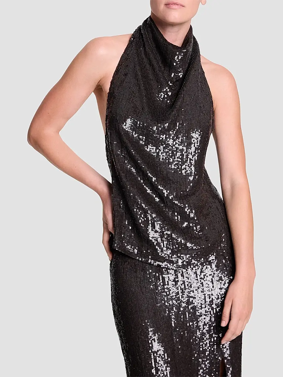 TWP Women's Friday Night Sequined Top | Thumbnail 4 TWP Women's Friday Night Sequined Top | Thumbnail 4