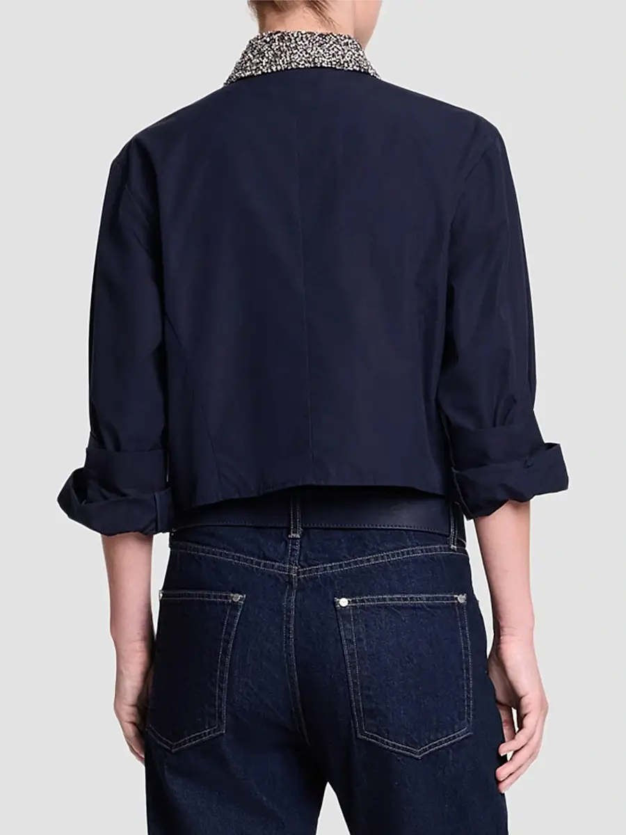 TWP Women's New Chapter Crystal-Collar Cotton Shirt | Thumbnail 3 TWP Women's New Chapter Crystal-Collar Cotton Shirt | Thumbnail 3