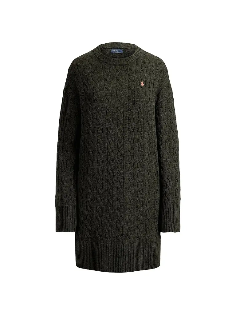 Polo Ralph Lauren Women's Cable-Knit Wool-Cashmere Sweater Dress