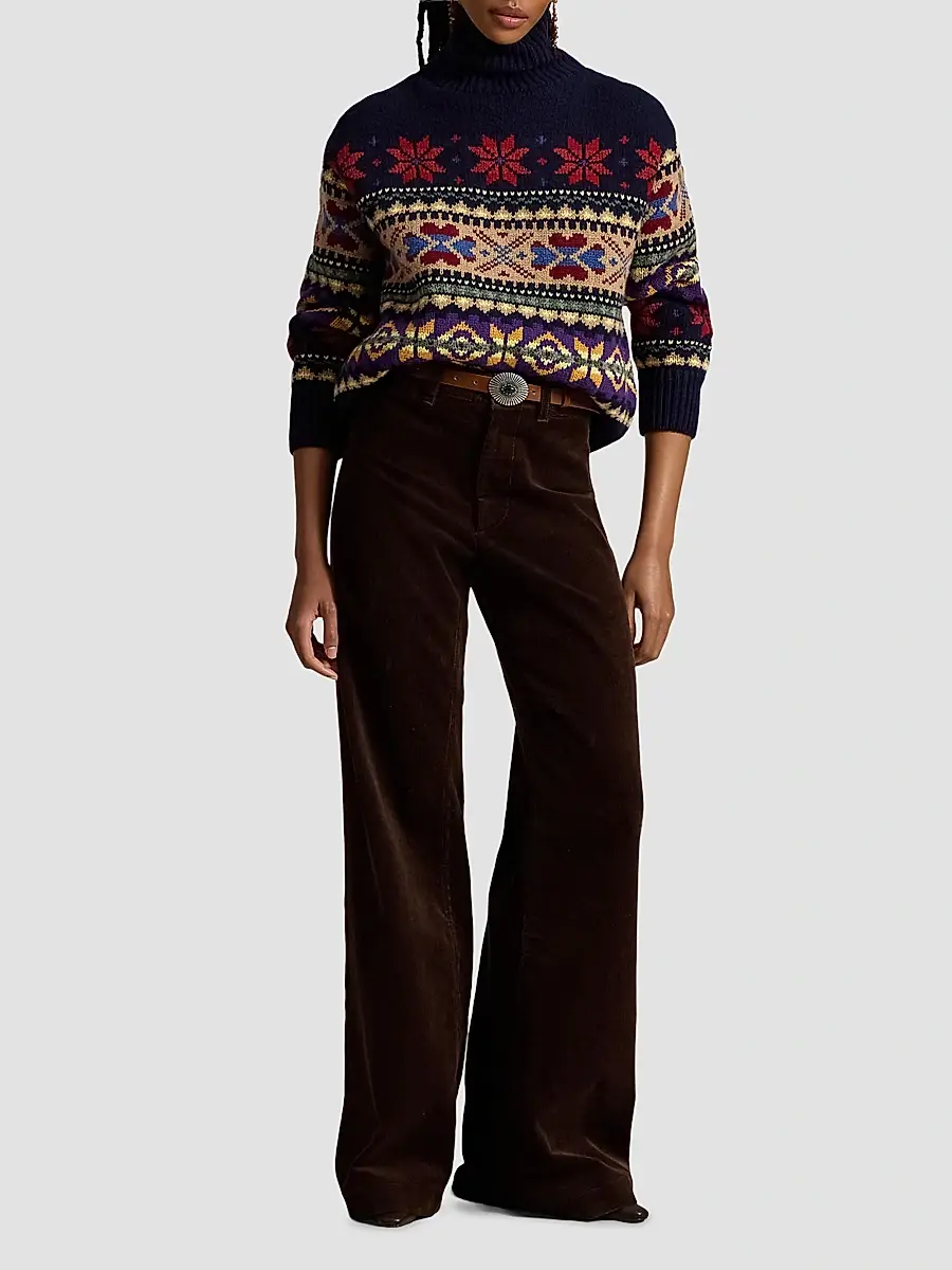 Polo Ralph Lauren Women's Corduroy Beaton Pants | Thumbnail 2 Polo Ralph Lauren Women's Corduroy Beaton Pants | Thumbnail 2