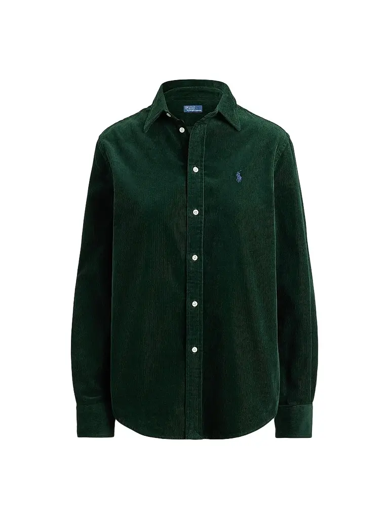 Women's 14 Wale Corduroy Button-Front Shirt