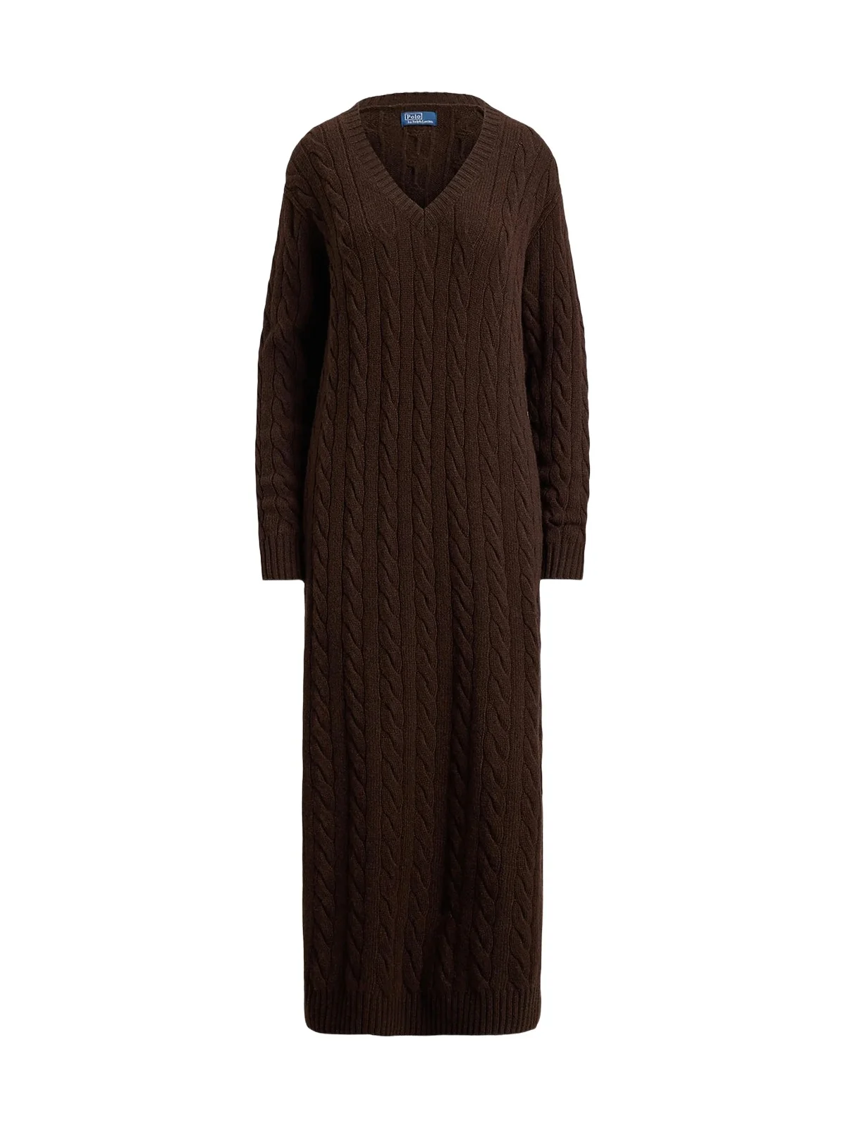Women's Alpaca Cable-Knit Maxi Sweater Dress Women's Alpaca Cable-Knit Maxi Sweater Dress