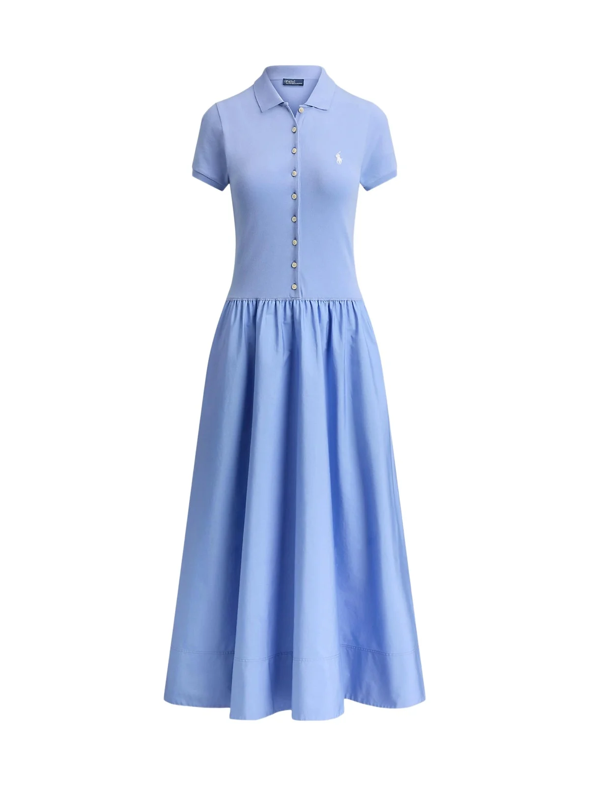 Polo Ralph Lauren Women's Hybrid Mesh Polo Midi Dress