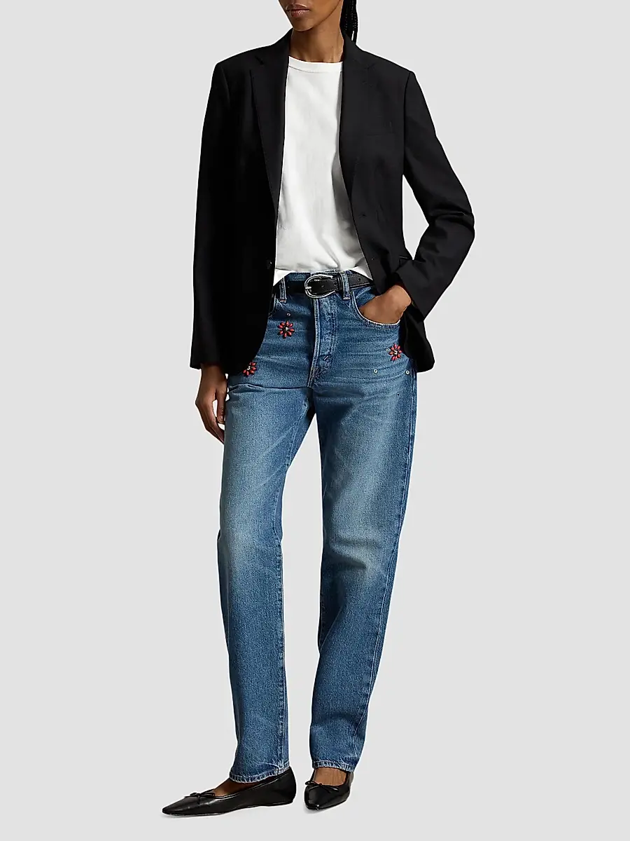 Polo Ralph Lauren Women's Relaxed Straight Jeans | Thumbnail 2