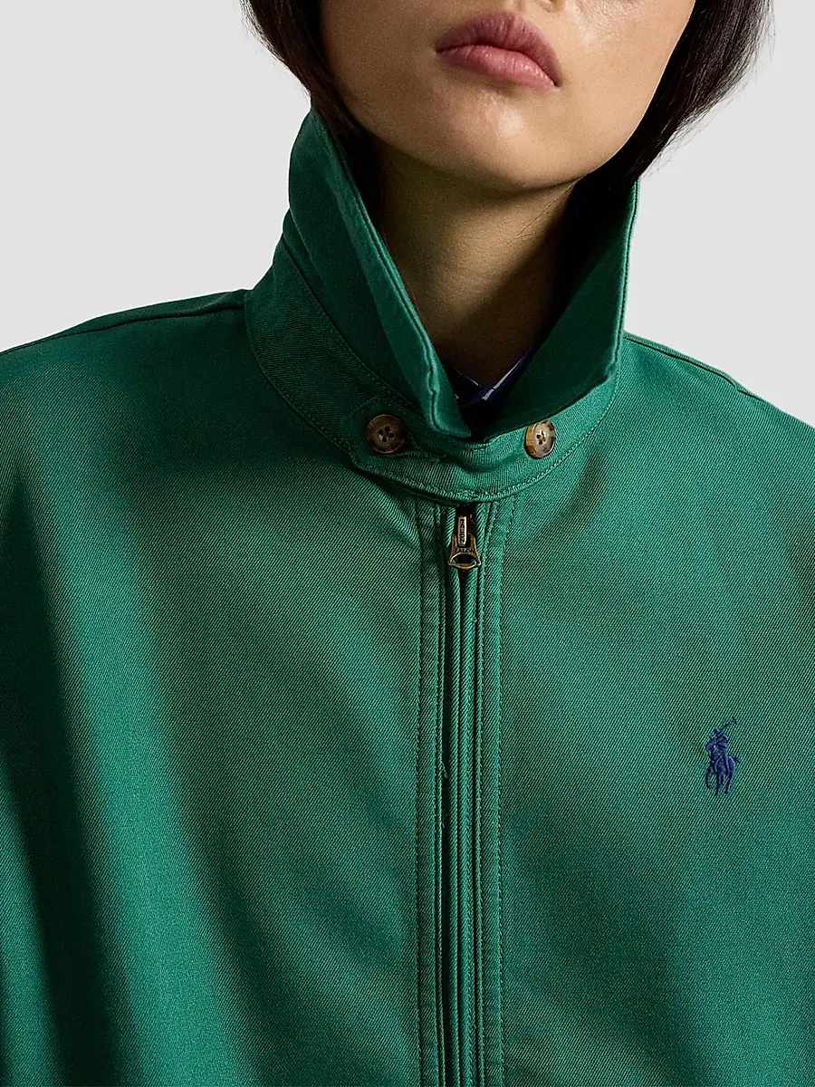 Polo Ralph Lauren Women's Oversized Cotton Windbreaker Jacket | Thumbnail 7 Polo Ralph Lauren Women's Oversized Cotton Windbreaker Jacket | Thumbnail 7