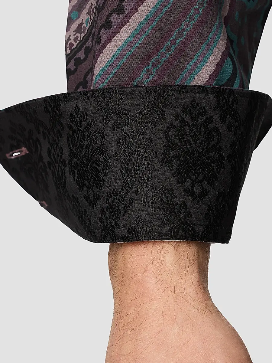 Robert Graham Men's Beaded Paisley Woven Shirt | Thumbnail 4 Robert Graham Men's Beaded Paisley Woven Shirt | Thumbnail 4