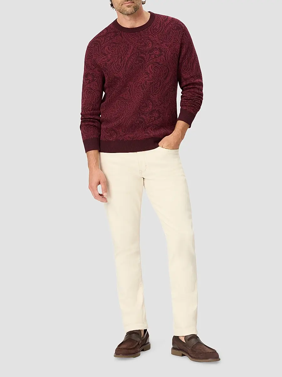 Robert Graham Men's Vomano Cotton-Blend Crewneck Sweater | Thumbnail 2 Robert Graham Men's Vomano Cotton-Blend Crewneck Sweater | Thumbnail 2