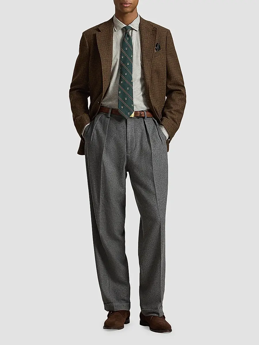 Polo Ralph Lauren Men's Plaid Twill Classic-Fit Shirt | Thumbnail 2 Polo Ralph Lauren Men's Plaid Twill Classic-Fit Shirt | Thumbnail 2